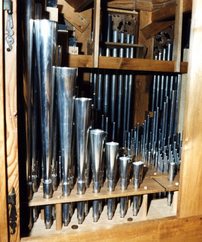 Pfeifenwerk Orgel Niederehe